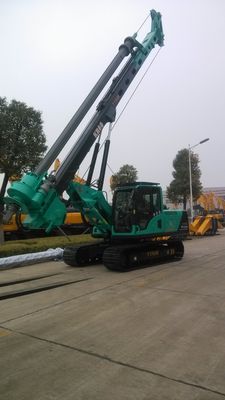 Удалённо управляемая буровая установка с максимальной тяговой силой 100 кН и общим качеством машины 48 Т для тяжелого бурения фундамента