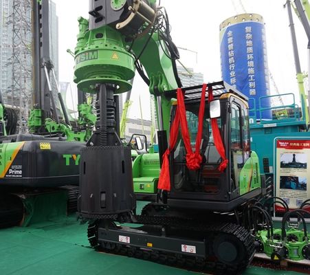 Качество  CE Small Rotary Piling Rig For 10m Depth 1000mm Diameter Drilling TYSIM KR40A фабрика