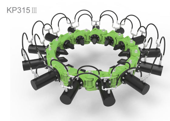 Качество  Crush Round Concrete Pile Head Hydraulic Pile Breaker For Excavator , Pile Diameter 300~1050mm TYSIM KP315A фабрика