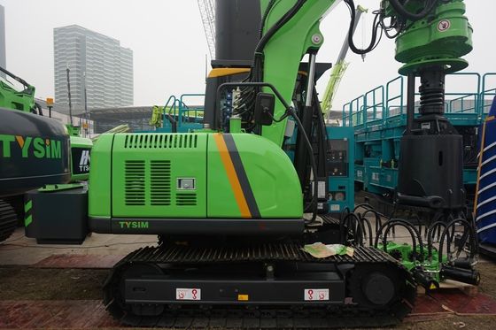 Качество  Piling Rig Hire 7 - 40 Rpm Borehole Drilling Machine 30 M / Min Main Winch Line Speed KR50A Rotary Piling Rig фабрика