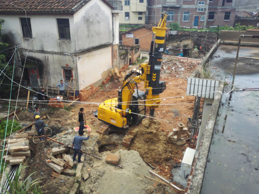 24-метровая гидравлическая сваебойная машина