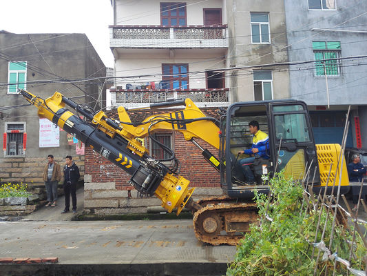 24-метровая гидравлическая сваебойная машина