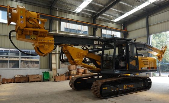 Гидравлическая установка с рабочей скоростью от 5 до 26 оборотов в минуту Пилотное давление 3,9 МПа и максимальная глубина груда 20 мм для тяжелых грузовых работ