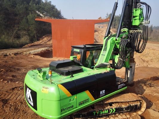 Гидравлическая скважина с максимальным диаметром бурения 1200 мм и гидравлическое управление джойстиком для эффективного строительного оборудования